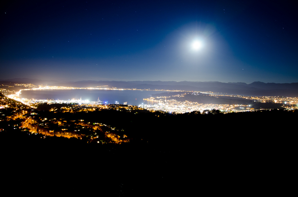 Wrights Hill at Night