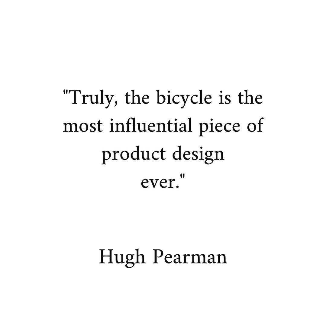 We have been playing with bikes for over 25 years now! Even with its overall simplicity, the bike has never bored us, instead it constantly shows us the power of design. What do like most about the bicycle? #powerofdesign #quotes #cyclingquotes #cycl