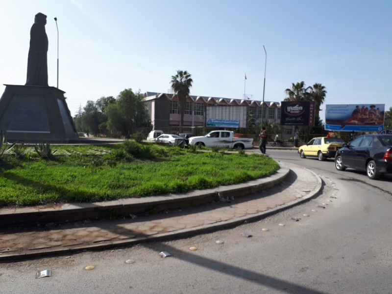 Traffic Circle in al-Suwayda city. Source: Navanti Group