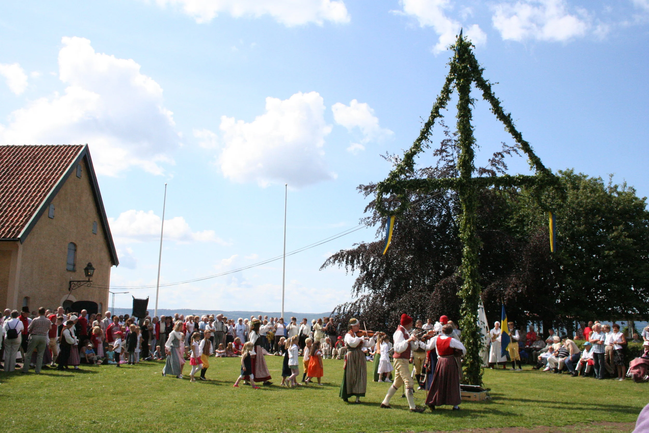 Midsommarstången.