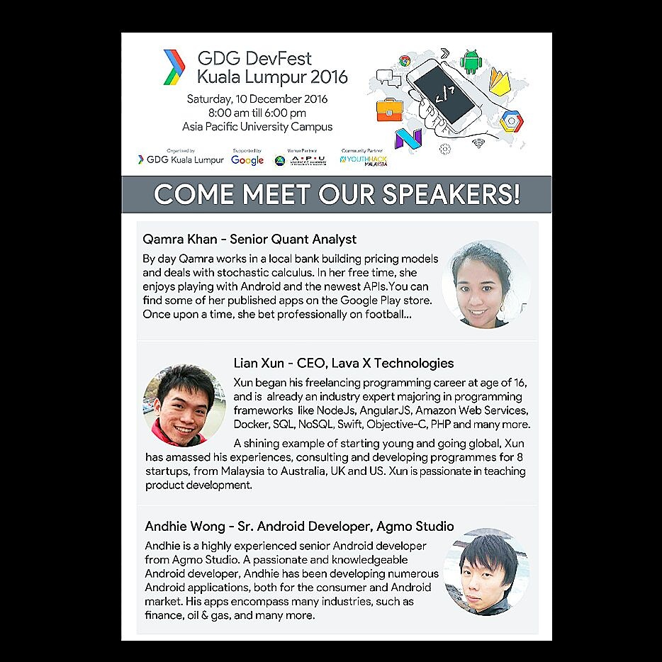 GDG DevFest 2016
