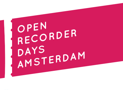 Open Recorder Days Amsterdam