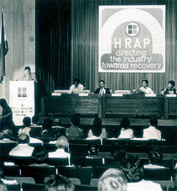 Early HRAP Convention held at the Philippine International Convention Center