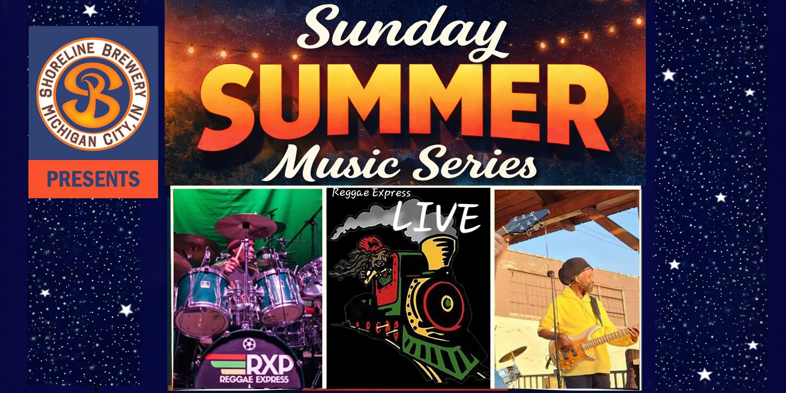 Reggae Express RXP "BrownTown Hangover Show" at Shoreline Brewery