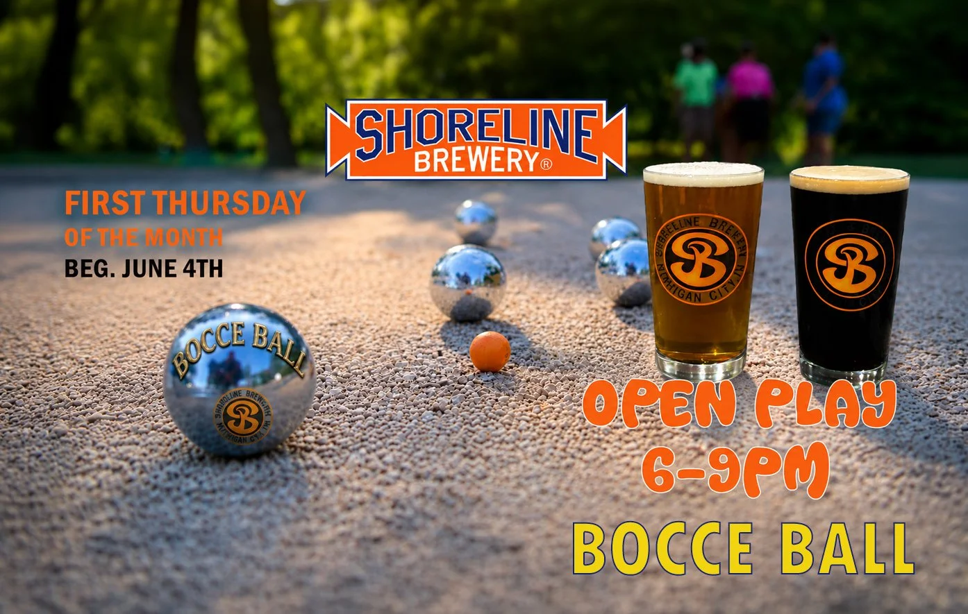 Bocce Ball at Shoreline Brewery