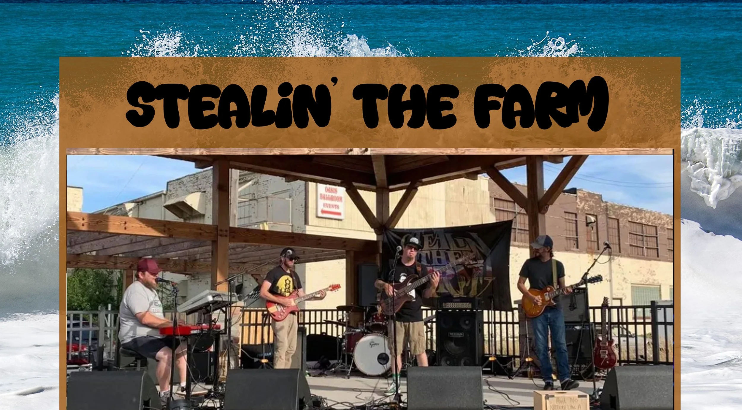 Stealin' The Farm: The Days Between at Shoreline Brewery