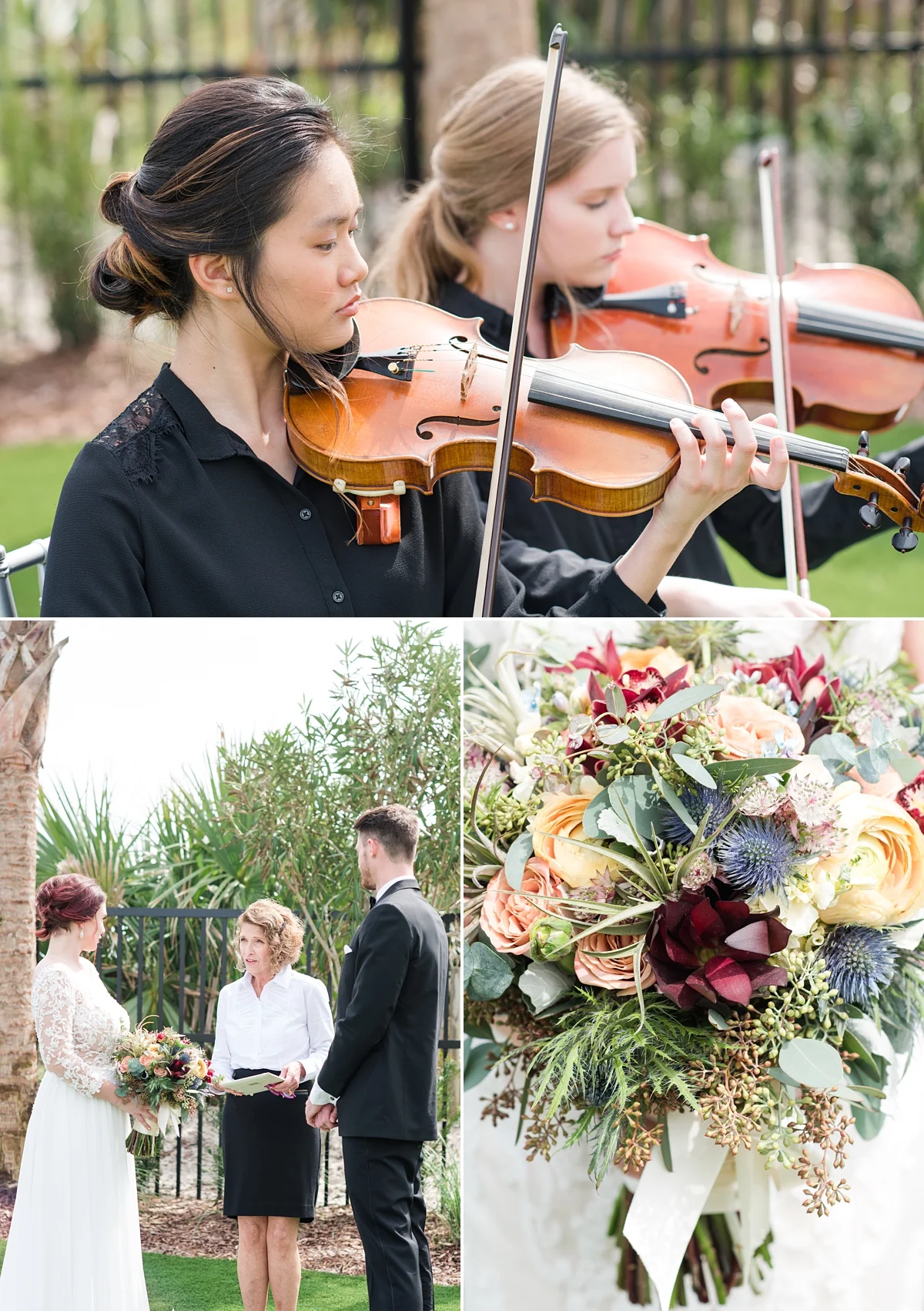 St Augustine Beach-Styled Wedding Session-Bride and Groom-Wedding Ceremony-Wedding Bouquet Inspiration-Musicians.jpg