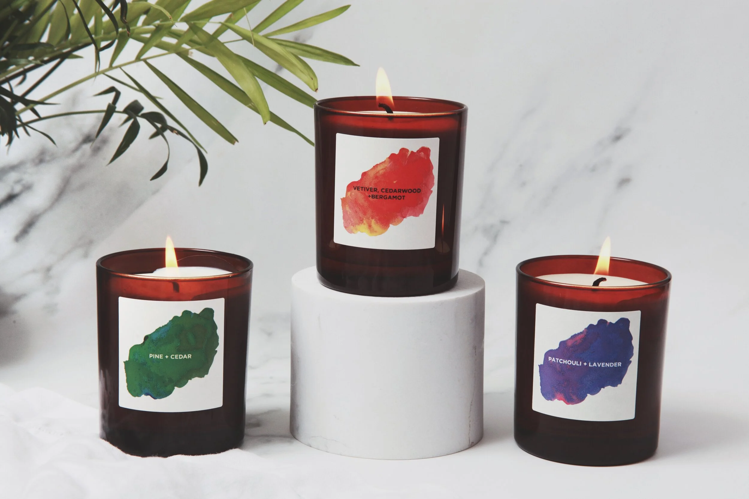 新品未使用&未開封⭐︎AMAN Grounding Candle 220g I AM GROUNDED Aromatherapy Affirmation Candle Set — Self Care Co.