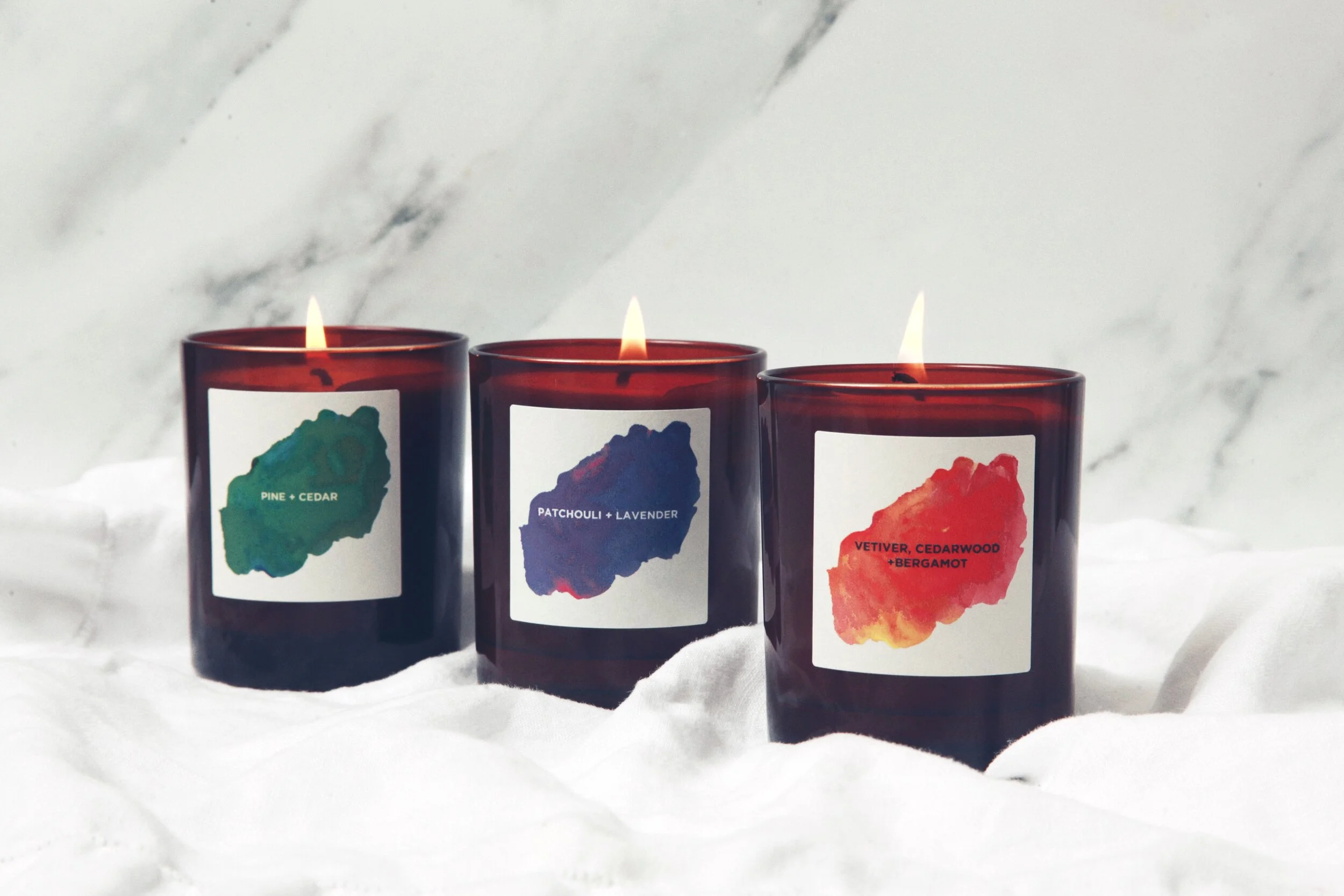 I AM GROUNDED Aromatherapy Affirmation Candle Set — Self Care Co.