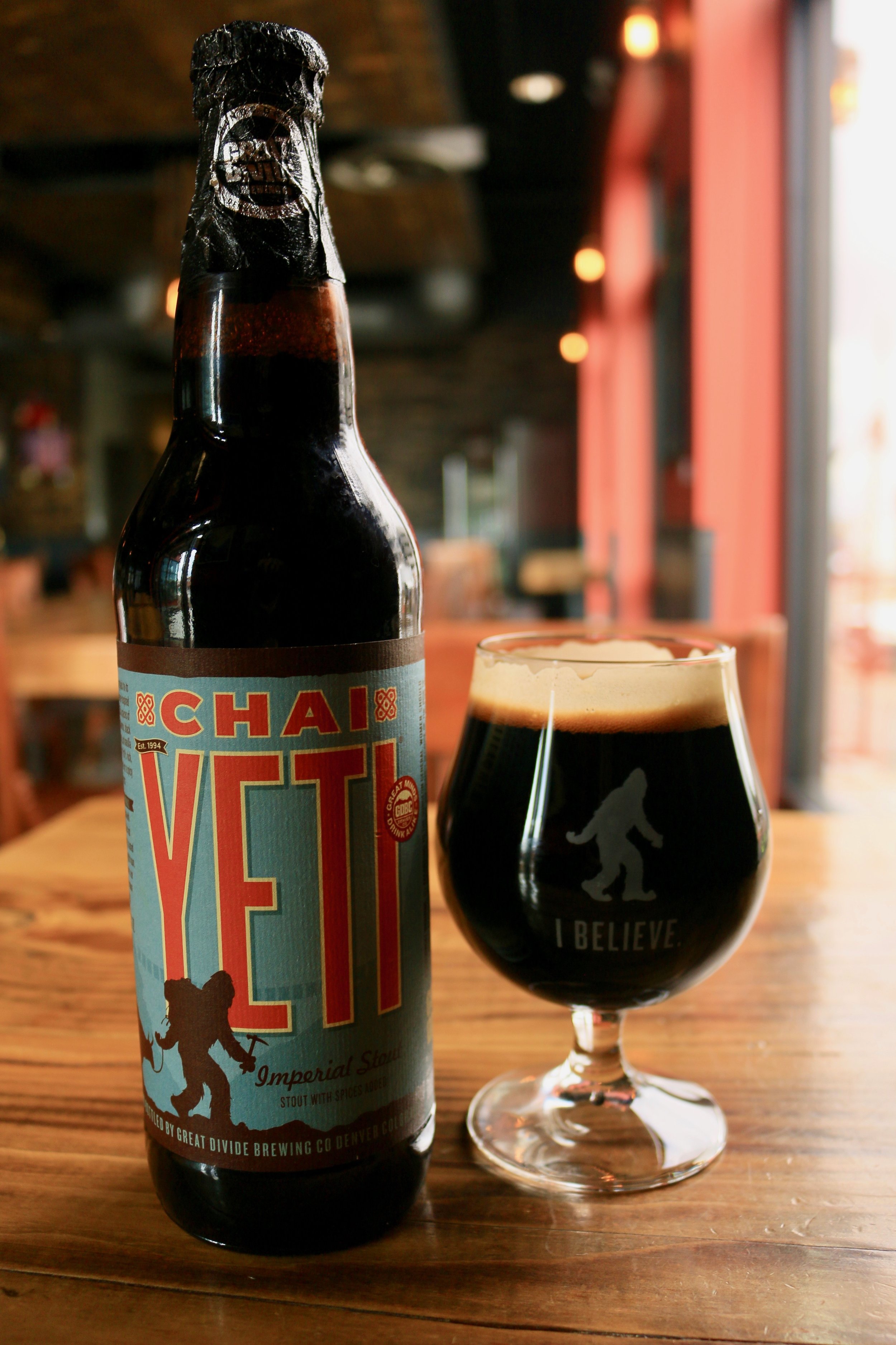 Great Divide Chai Yeti Imperial Stout with Chai Spices — The Northwest Beer  Guide