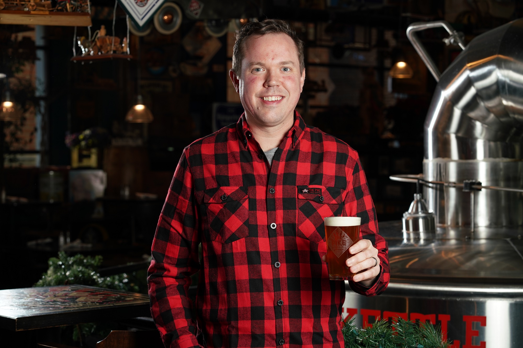 Drew Gillespie, Owner & Vice President Operations of Pike Brewing Co.
Photo by Marcus R. Donner � 2018