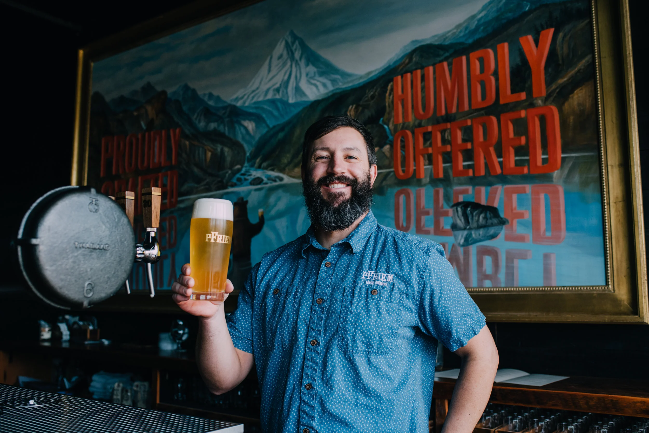 image of co-owner, Josh Pfriem, courtesy pFriem Family Brewers