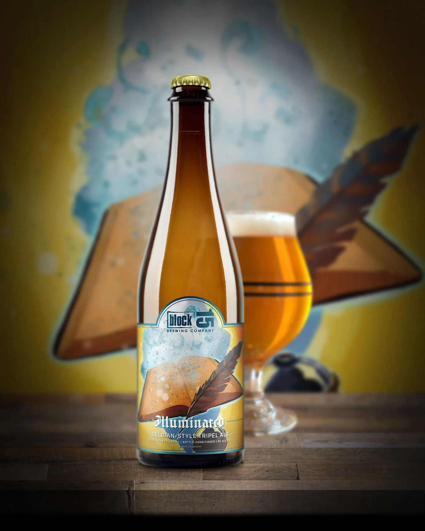 Block 15 Brewing releases Illuminated, a Belgianstyle Tripel, in