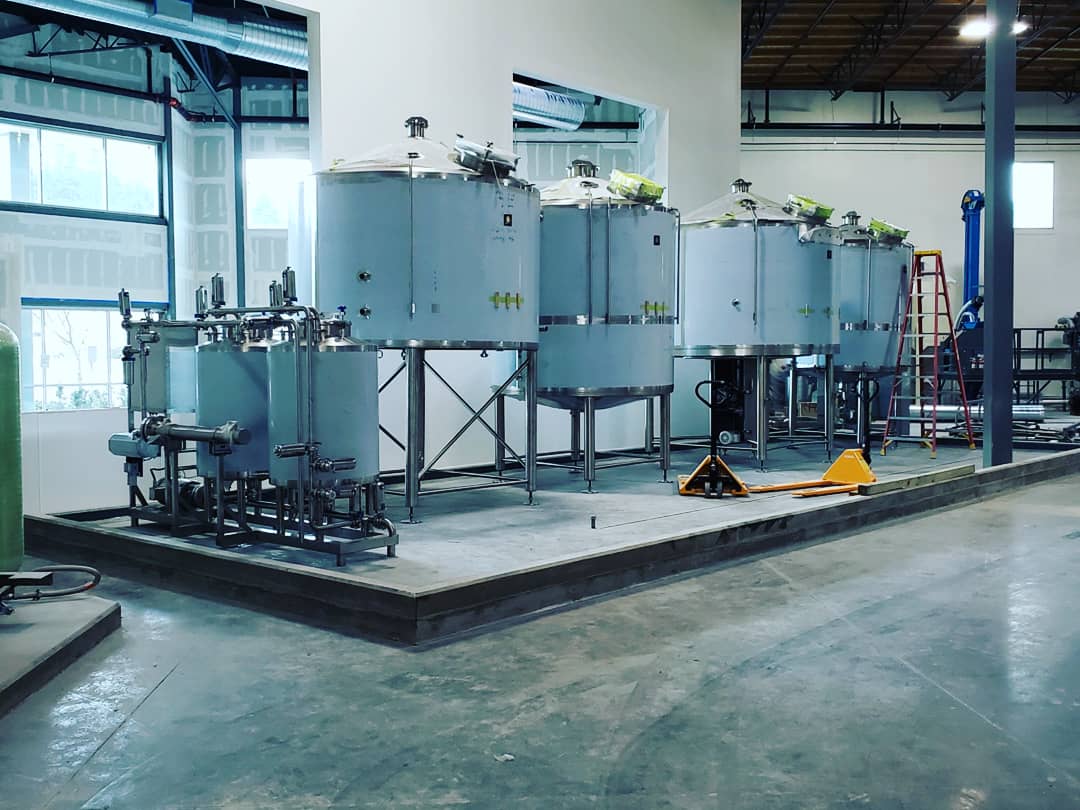 recent photo of Black Raven’s new brewery, sourced from Black Raven Brewing Company.