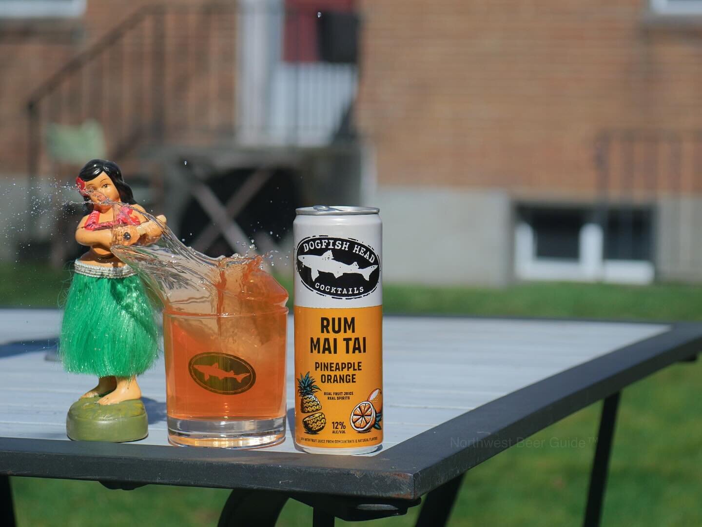 As the temps warm up, and the yard work is calling, we enjoy another new release from @dogfishspirits, Pineapple Orange Rum Mai Tai. The result is their classic Mai Tai with punchy pineapple and tangy oranges.
.
.
.
Following this we tried another ta