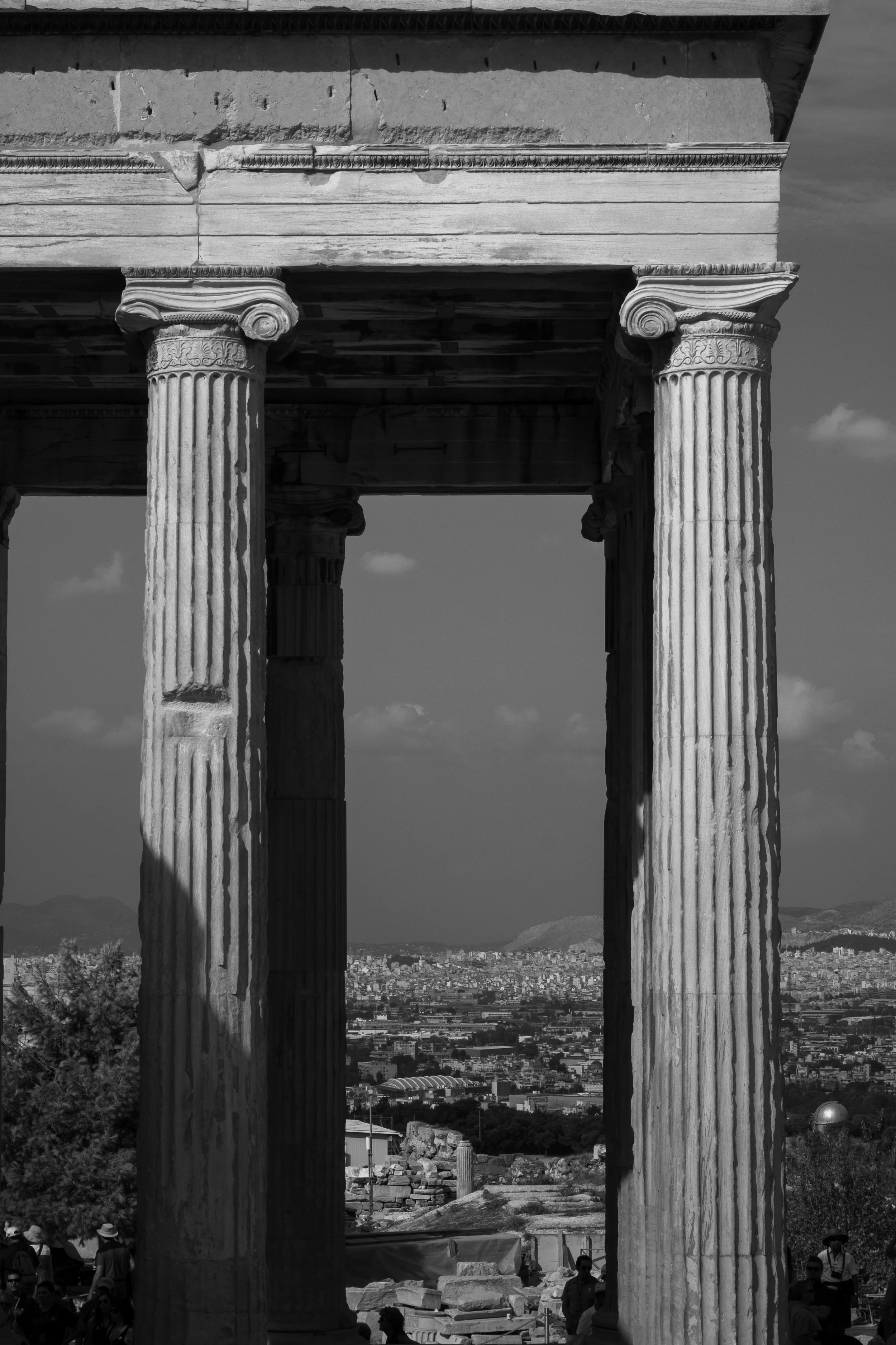   Acropolis Columns , Athens 