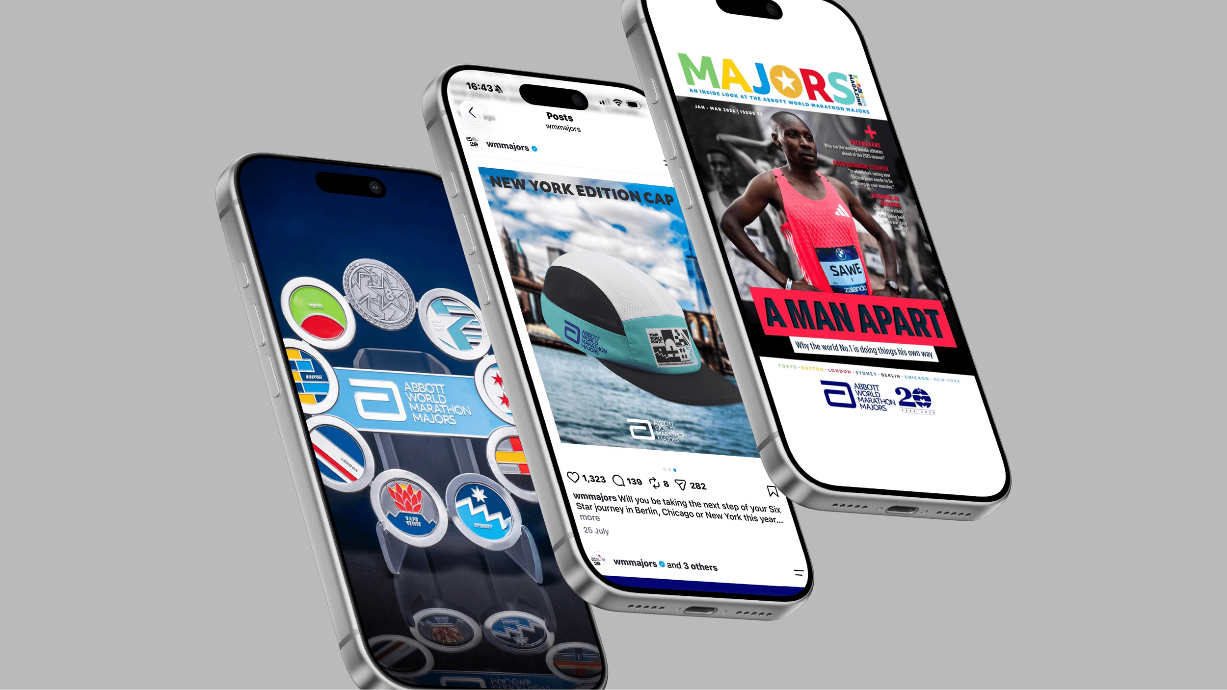 Abbott World Marathon Majors - Digital content