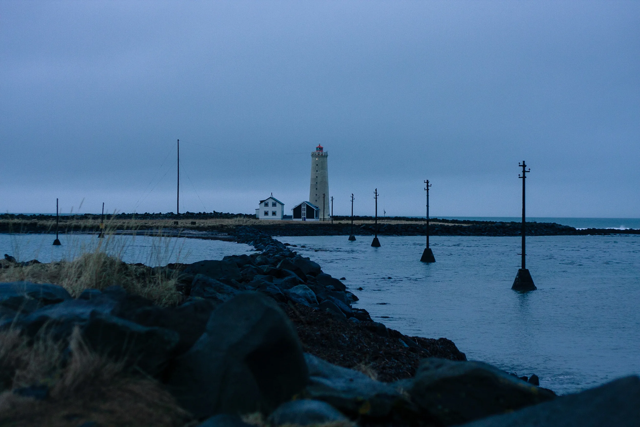 Grótta Lighthouse, Reykjavík, Iceland