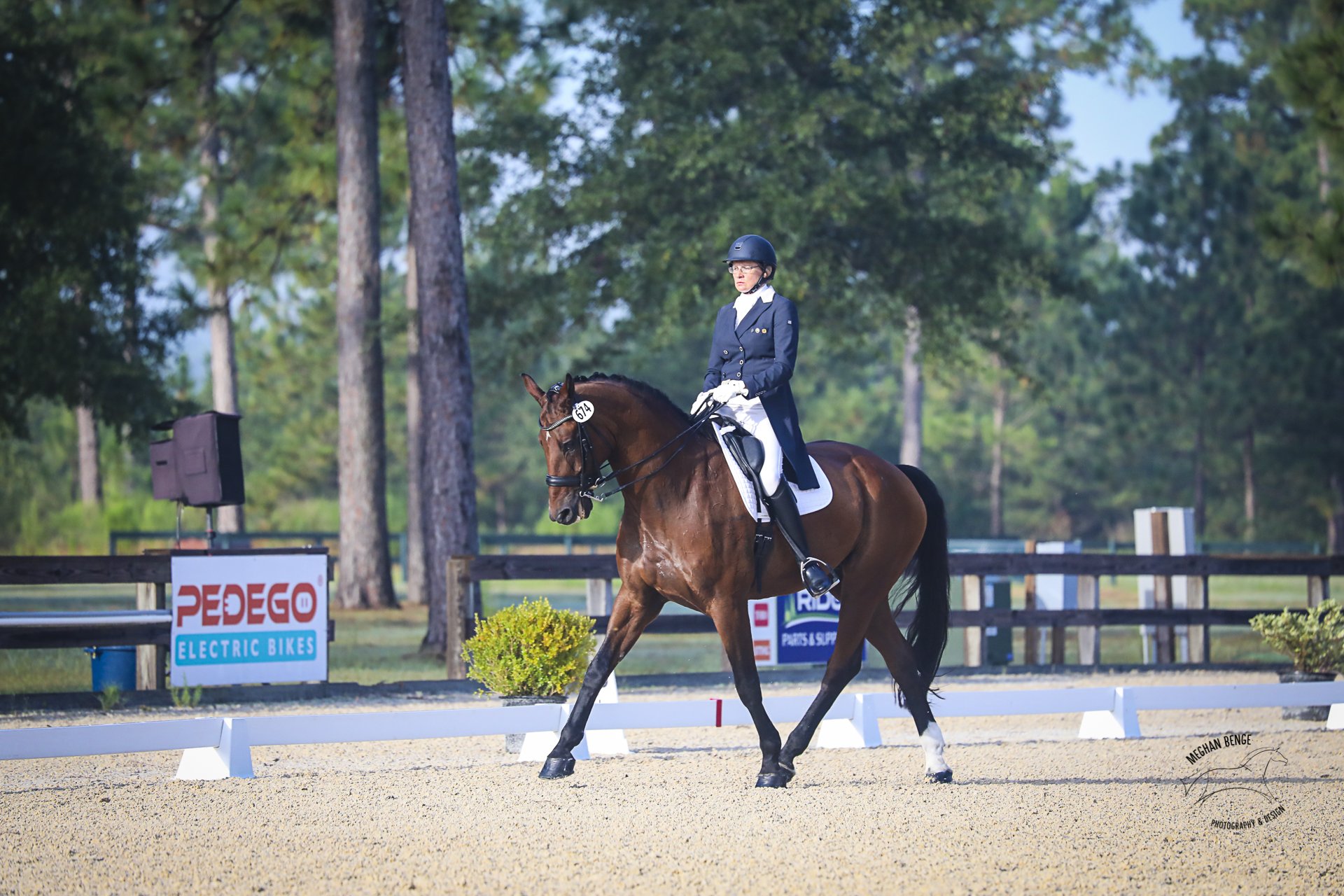  Kathy Viele and Wicket at Stable View (photo by Megan Benge) 