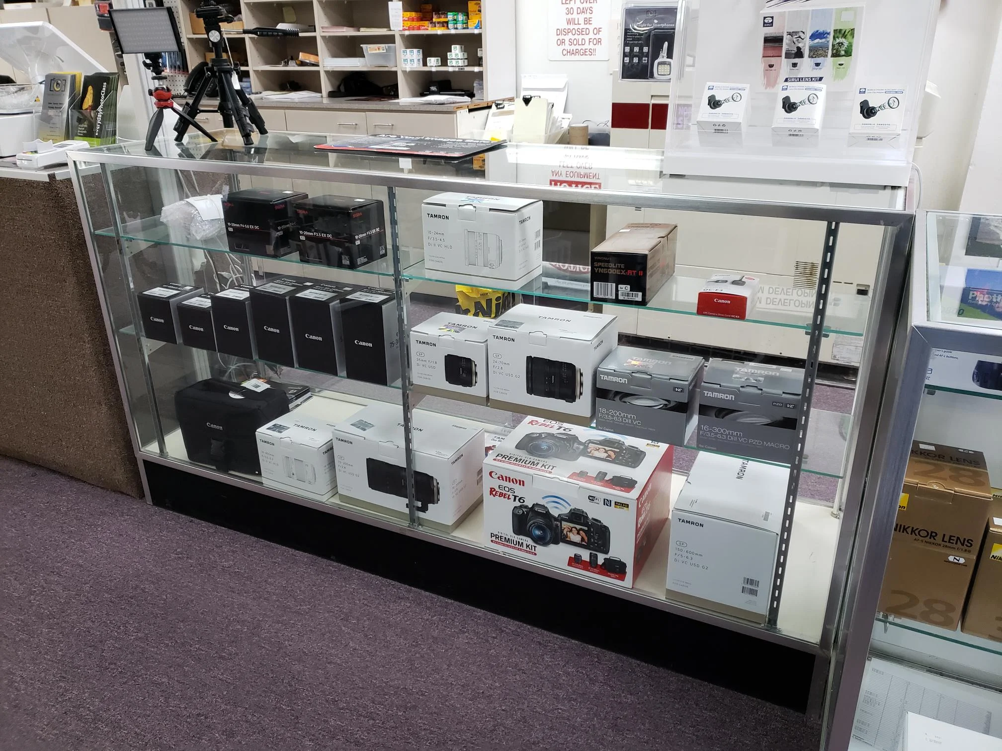 Canon Cameras & Lenses