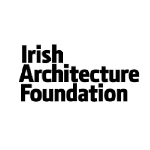 Black text on a white background that reads "Irish Architecture Foundation" in bold, sans-serif font.