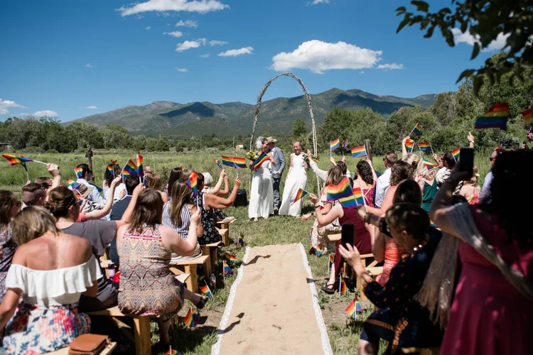 Wedding at Taos Goji