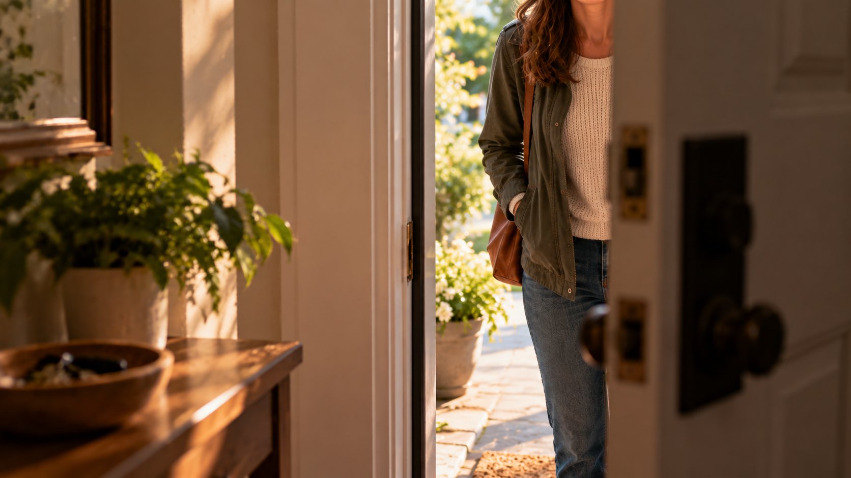 A Warm Welcome at the Door