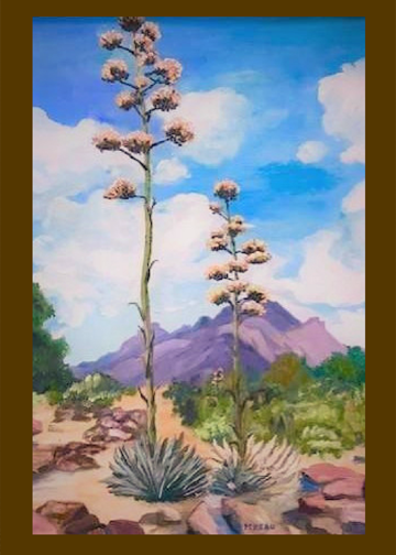 The Agave painting