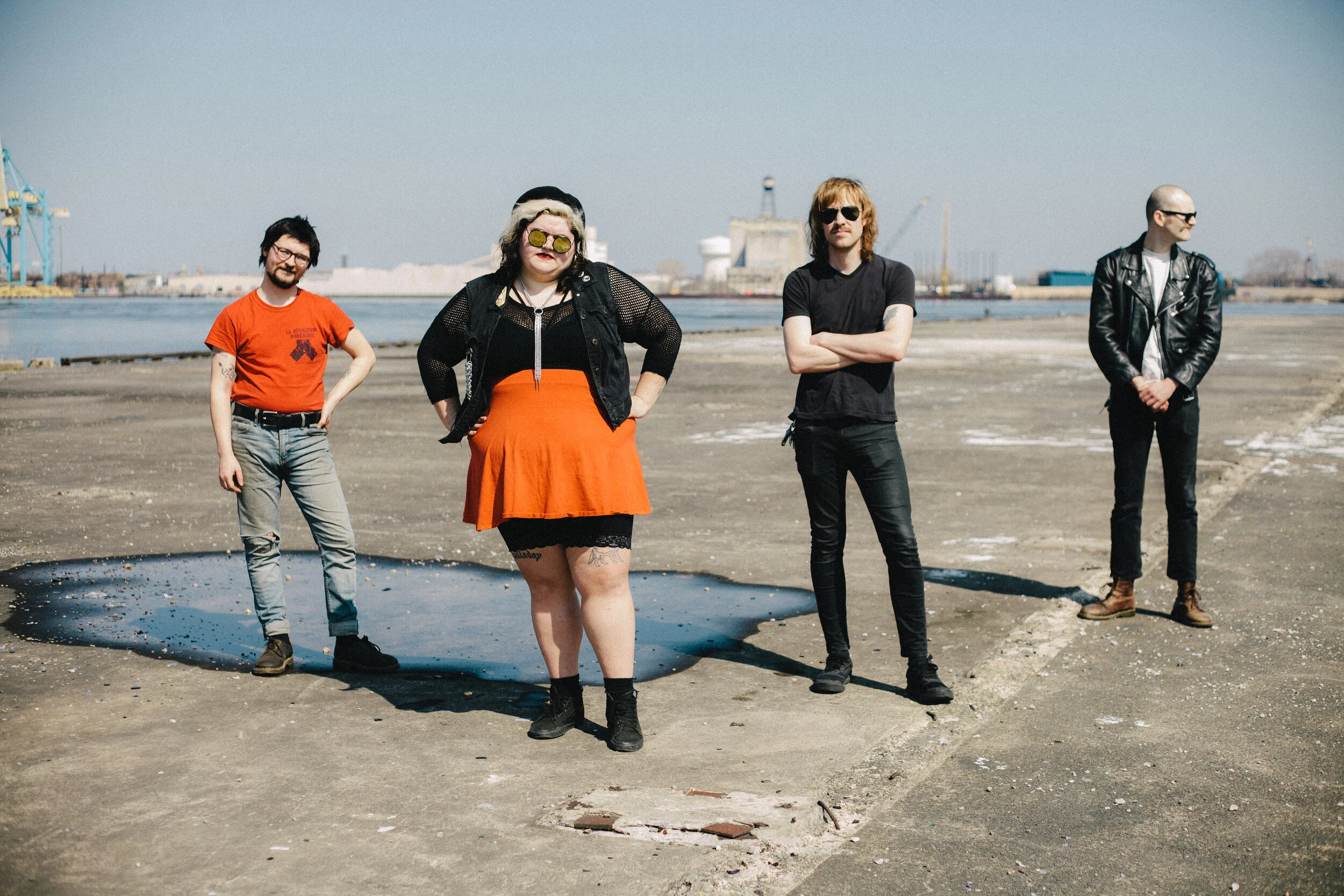 Sheer Mag &amp; Soul Glo with LIP at Ottobar