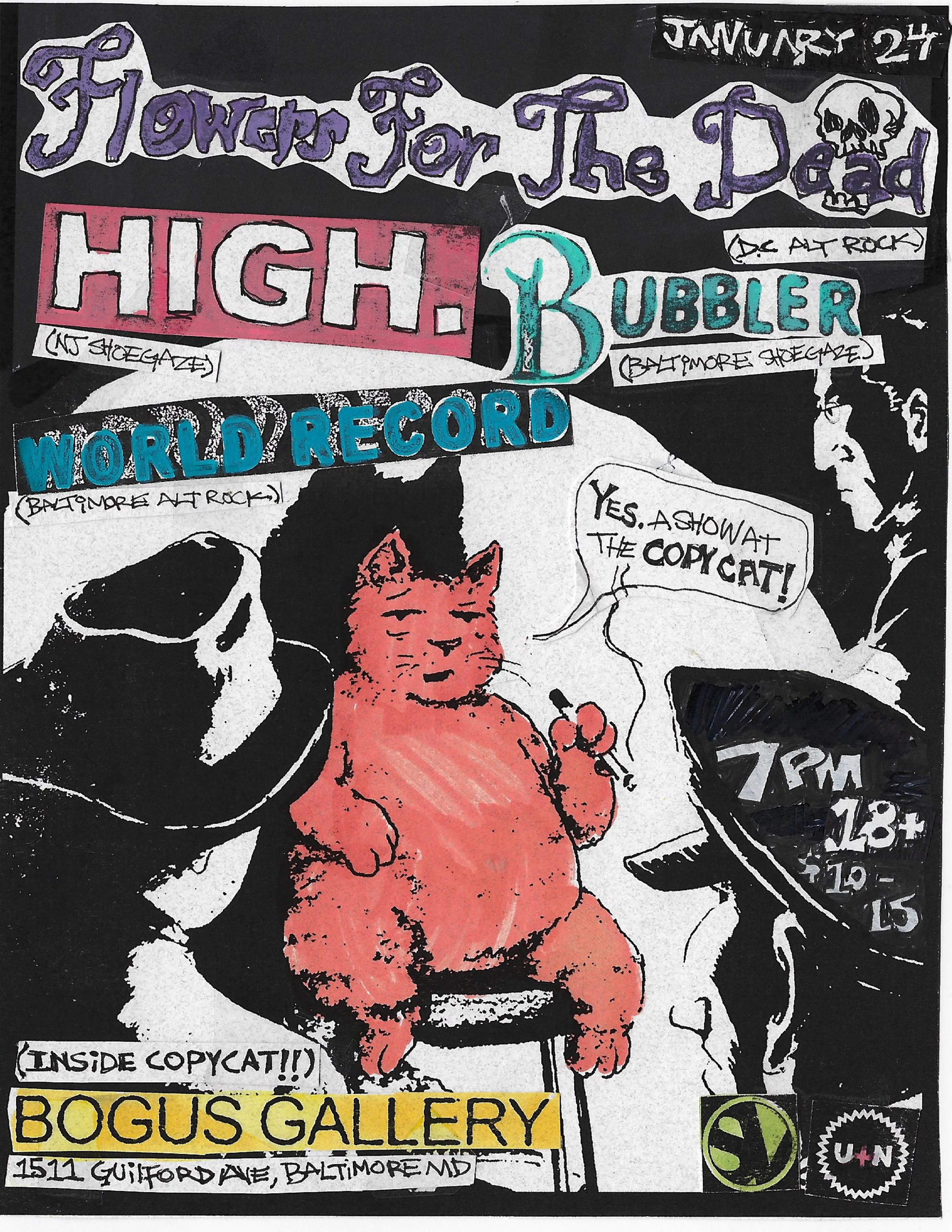 Flowers For The Dead with High, Bubbler &amp; World Record