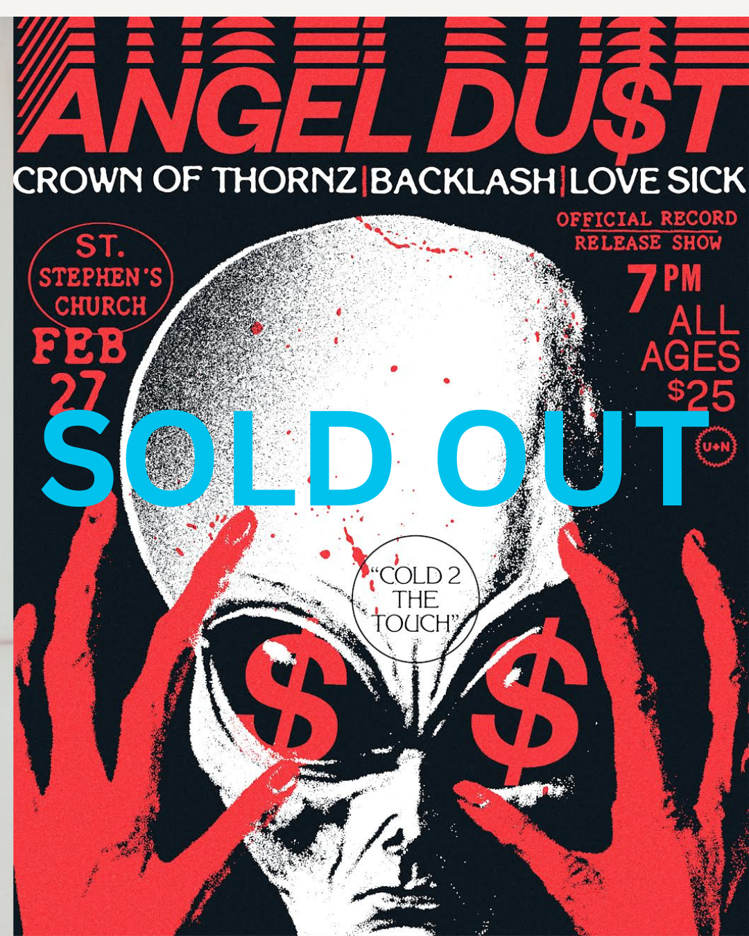 Sold out-- Angel Du$t "Cold 2 The Touch" Album Release