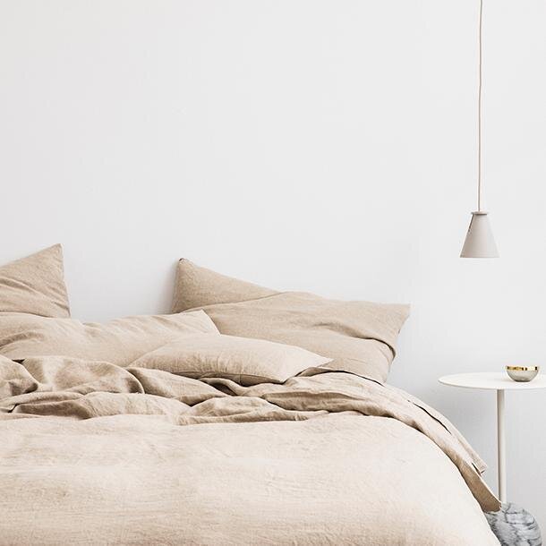 Natural Linen Duvet Cover Root D By Ccdg - Pre Washed Linen Bedding Natural Linen Duvet Cover Root D By Ccdg - Pre Washed Linen Bedding
