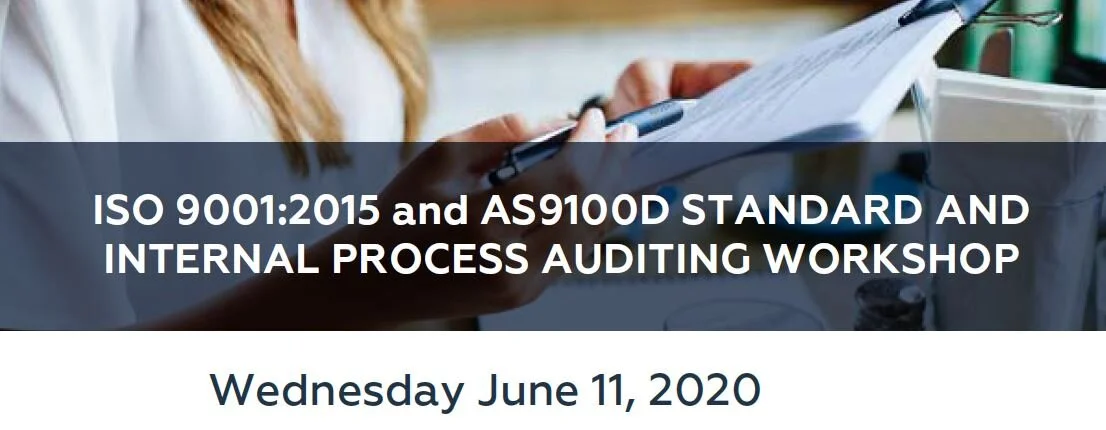 AS9100D / ISO 9001:2015 Overview and Internal Audit Seminar