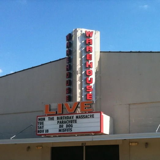 LOCATED AT: 813 St Emanuel St Various music styles are showcased at this basic general-admission concert venue with a small bar.