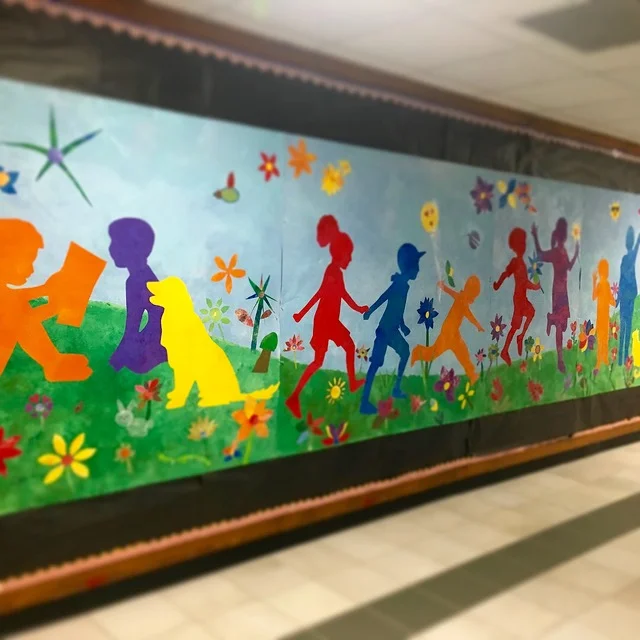 Westside Elementary Teaser Mural - Fall 2017