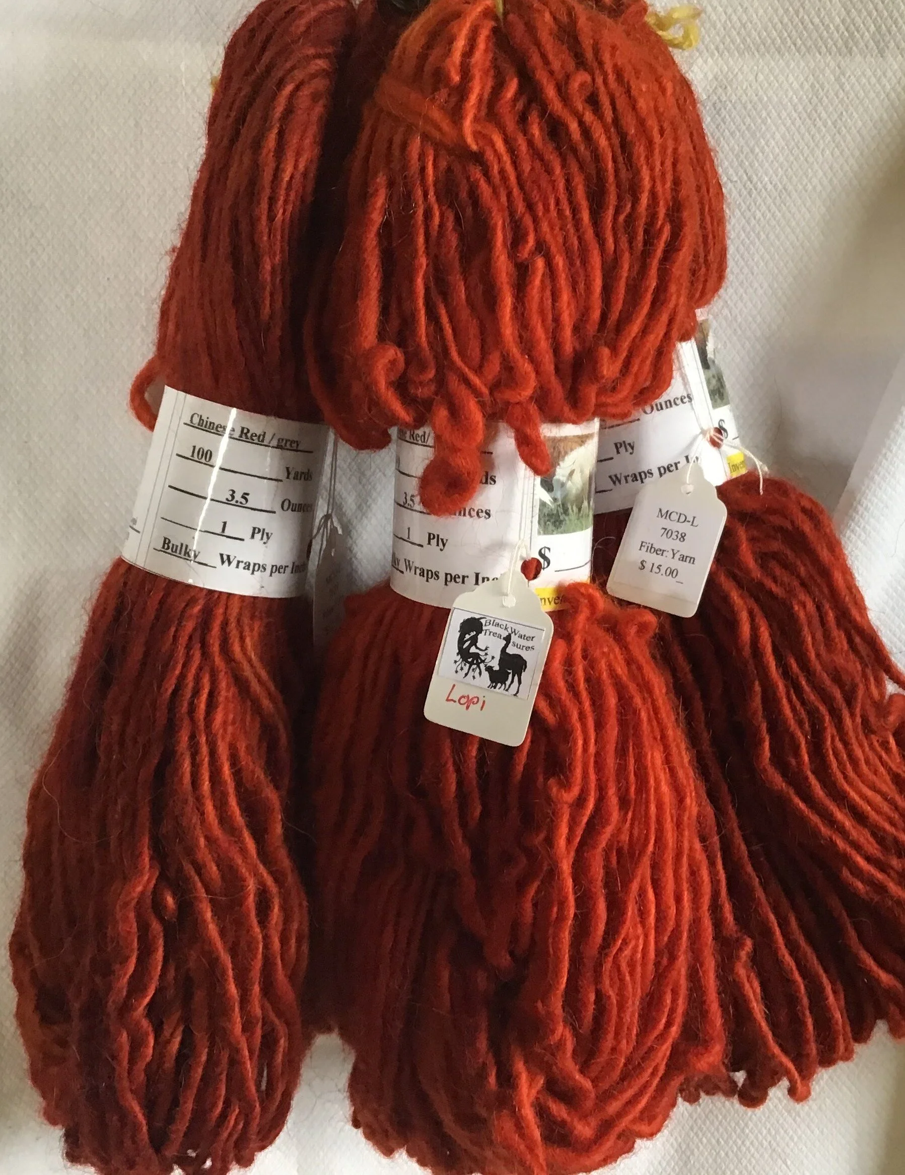 2020 - Yarn - Lopi - Chinese Red.JPG