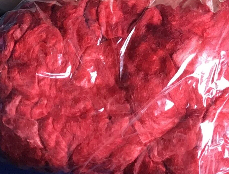 Hand dyed Tussah Silk — BlackWater Treasures