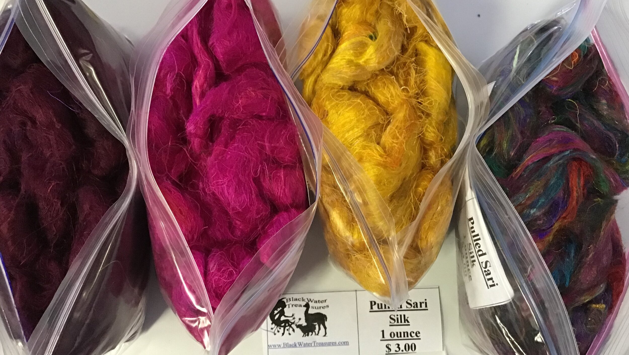 Pulled Sari Silk
