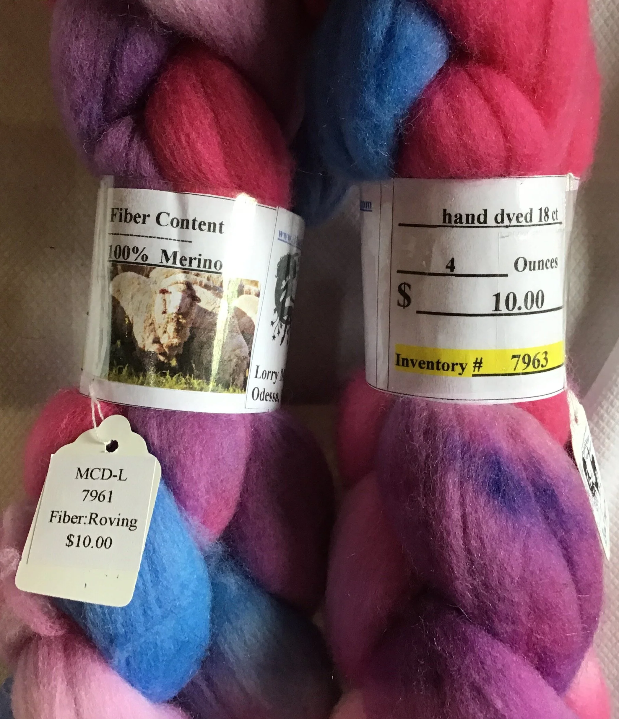 2020 - Roving Dyed - 7961 7963 - Merino 1.JPG