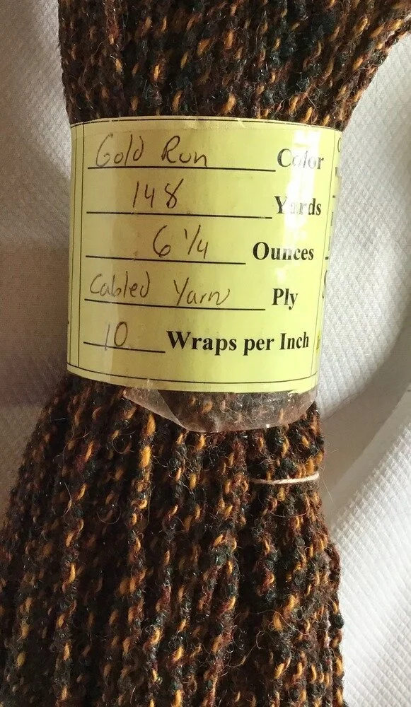 2020 - Yarn - Handspun - 3326 - Gold Run Cabled 1.JPG