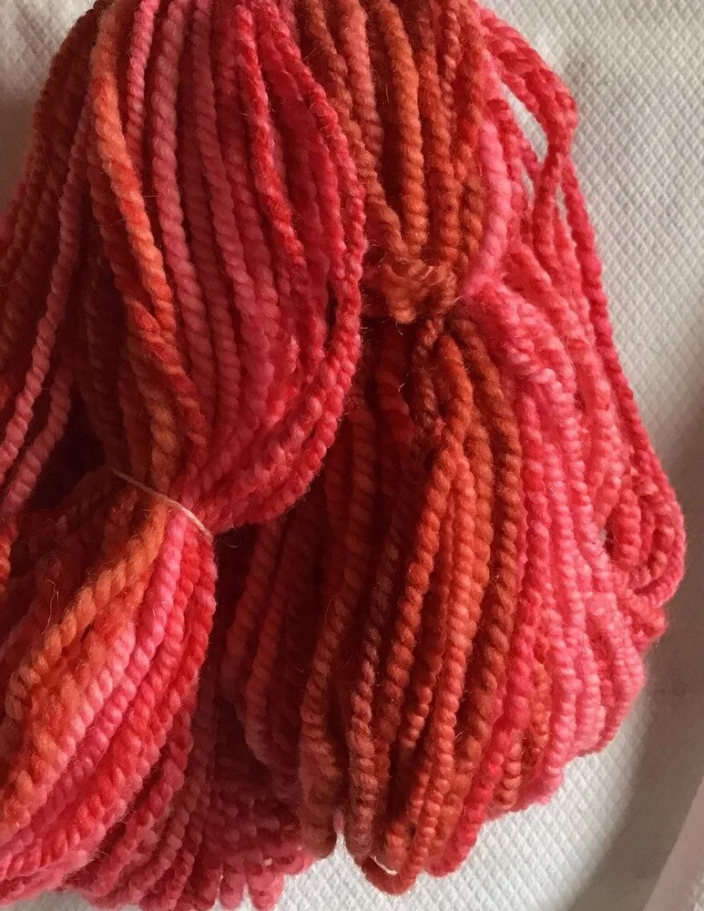 2020 - Yarn - Handspun - 2927 - Nasturtium 2.JPG