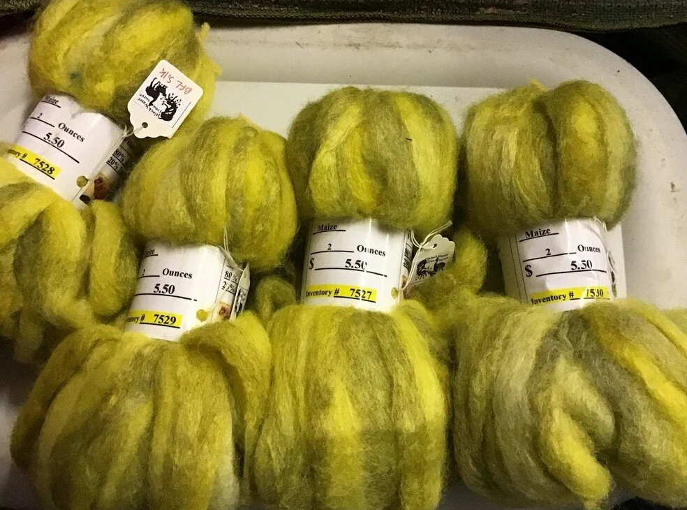 2020 - Roving BFL-Silk - Maize 2.JPG