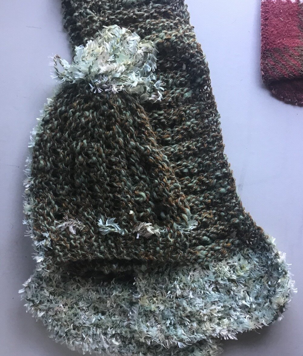 Hat and Scarf Set - Frosted Forest