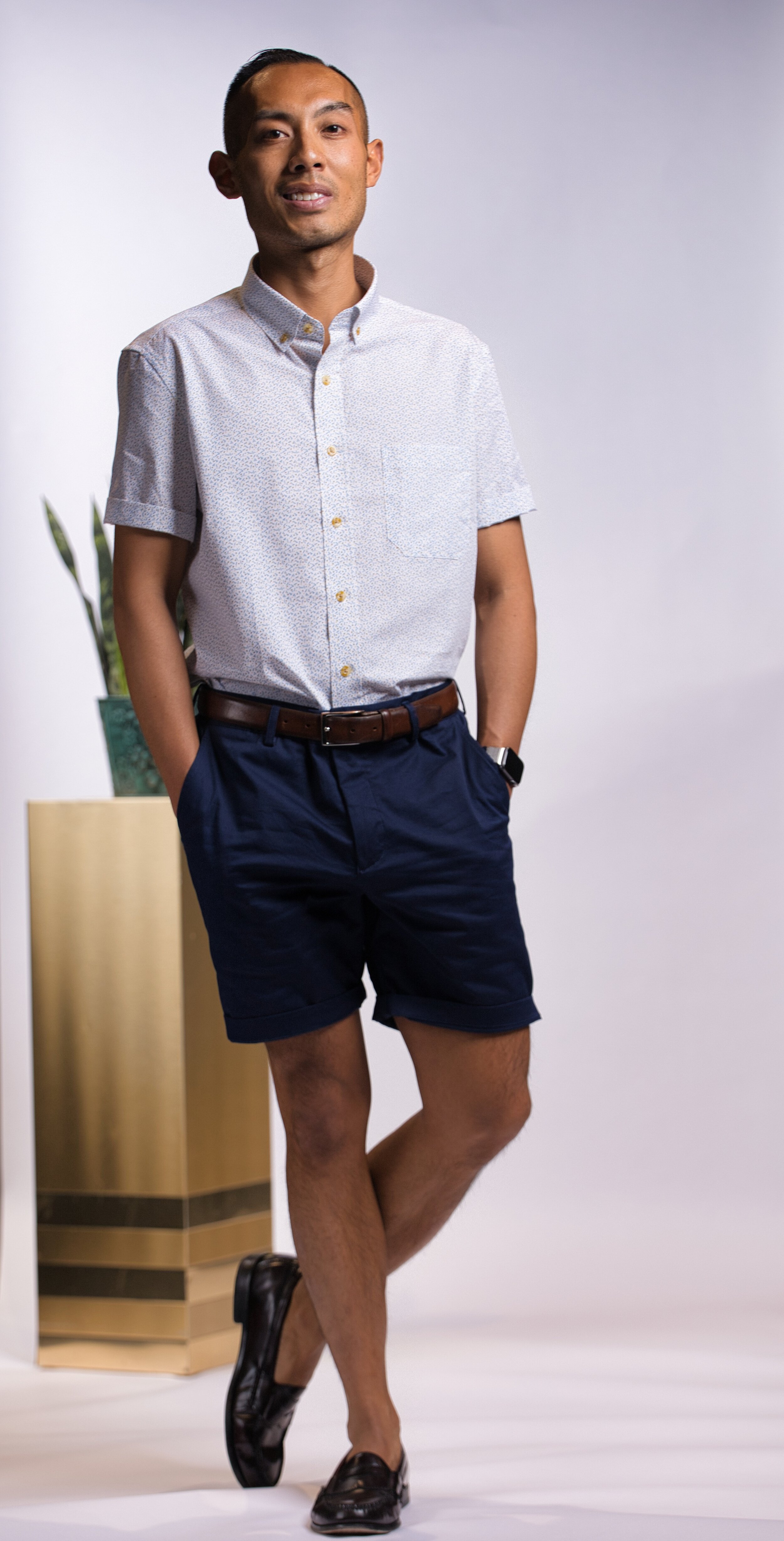 Penny loafers with shorts hotsell