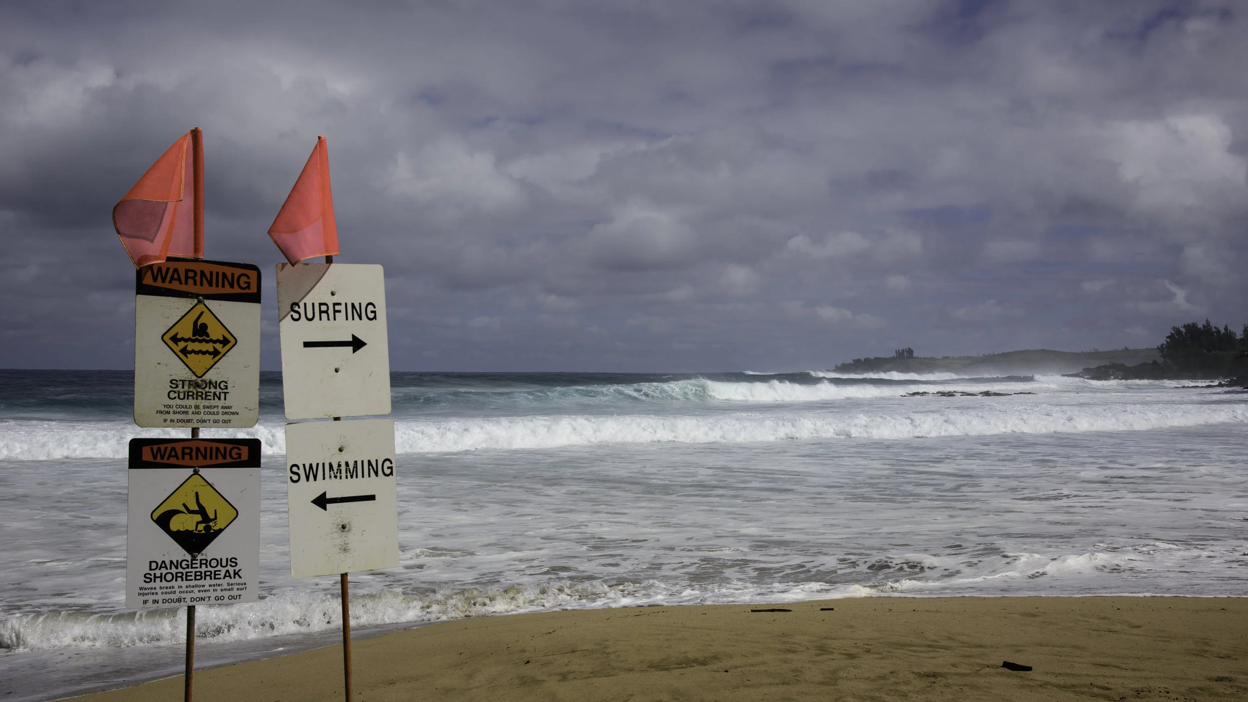 Storm Warnings, Ka'anapali, Maui, Hawai'i