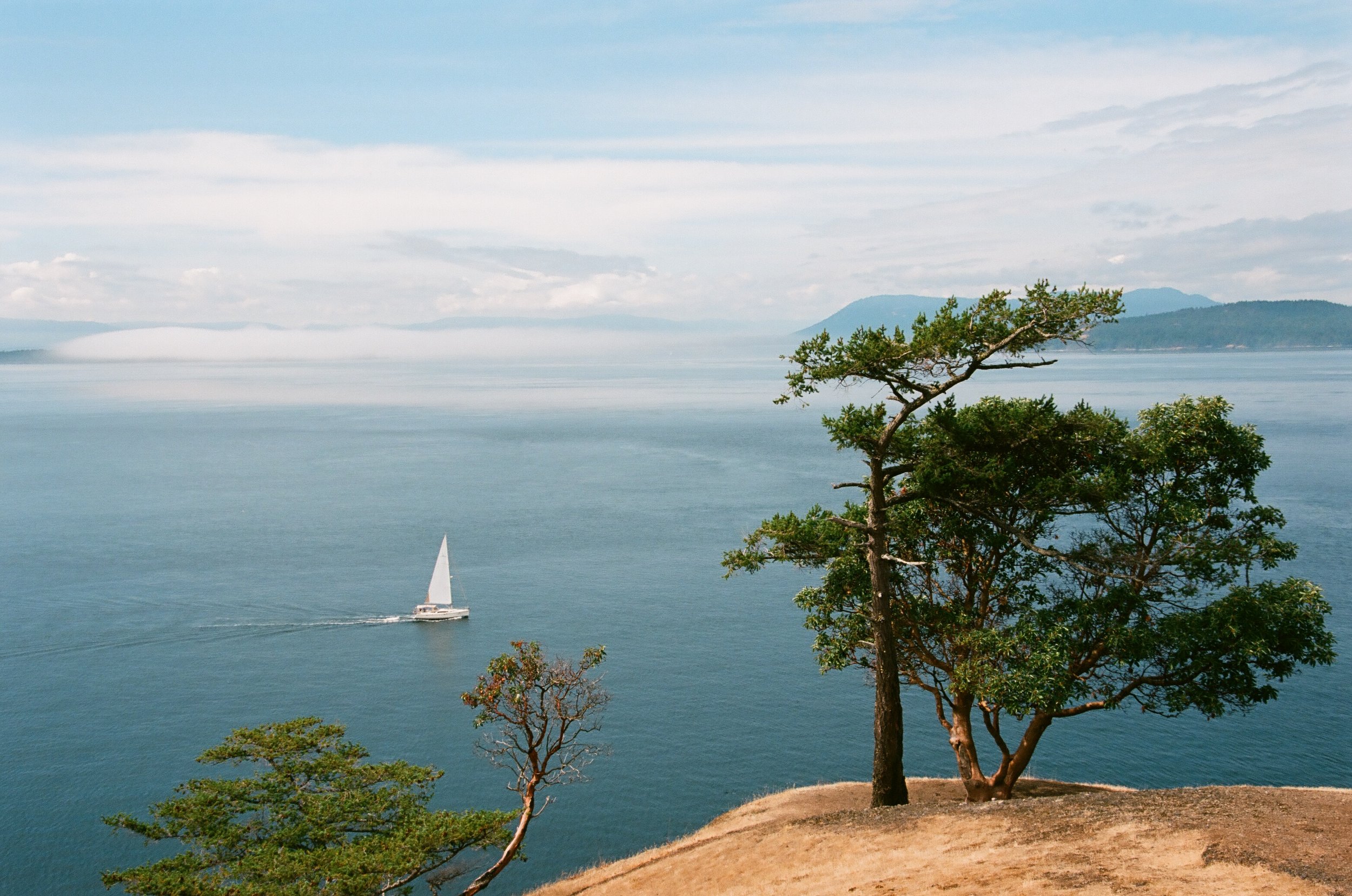 Turn Point State Park, Stuart Island, Washington. Kodak Ektar 100