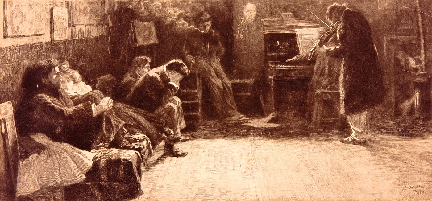 After Balestrieri, Listening to Beethoven