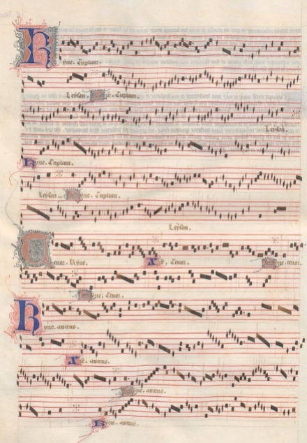 Guillaume de Machaut, La messe de Nostre Dame (1365)