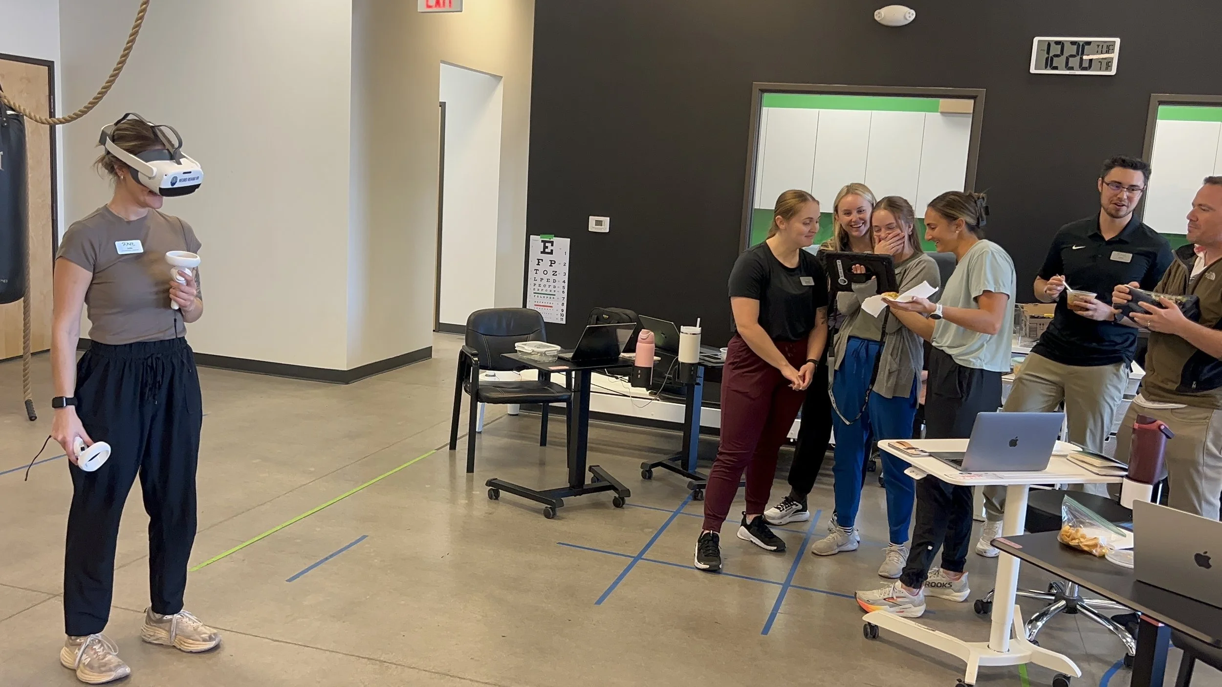 Ar or VR for reha?