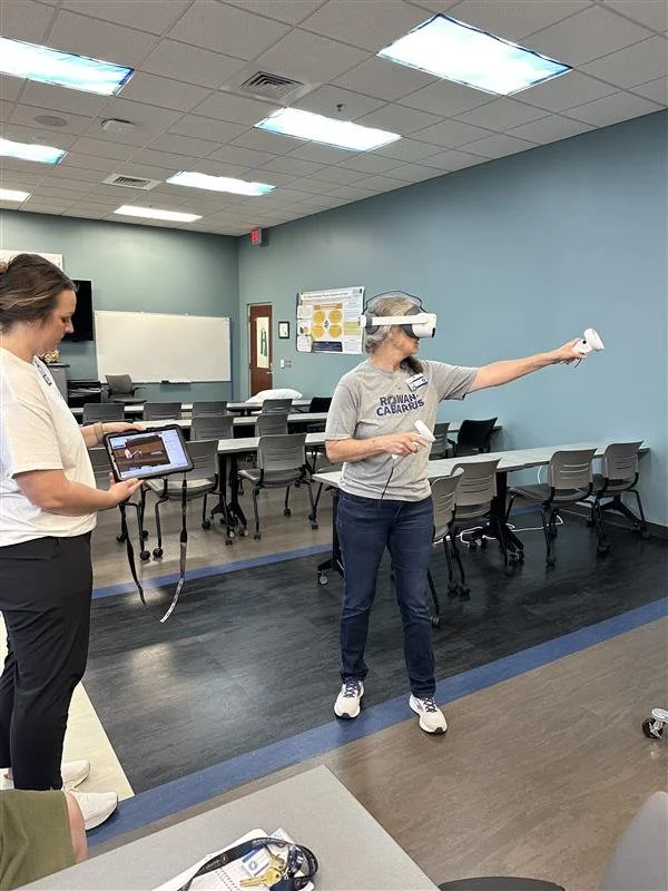 Rowan-Cabarrus Community College Using VR for Dual Task Training